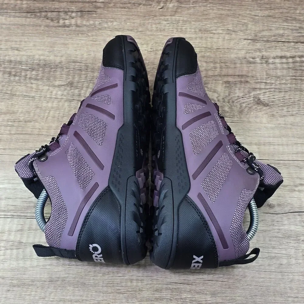 Xero Shoes DayLite Hiker Fusion Women's Sz 8.5 Mulberry Black Trail Hiking Shoes